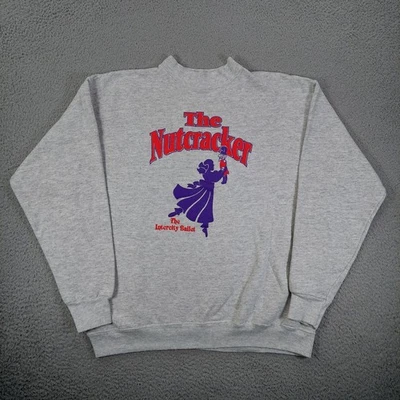 Vintage The Nutcracker Ballet Sweatshirt Crewneck Womens Size Large USA Made 80s - Image 1 of 4