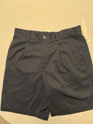 Nike Golf Men's Navy Blue Dri-Fit Solid stretch Golf Shorts Size 34 - Image 1 of 4