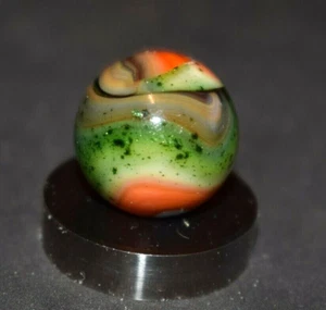 Vintage JABO Jinks Adventure Swirl Toy Marble Shooter Size .750=3/4"=19mm MINT! - Picture 1 of 5