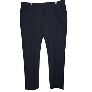 Travis Mathew Golf Mens Pants Performance Stretch Black Size 38 Work Casual - Picture 1 of 9