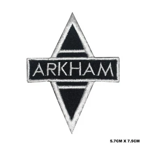 Batman Arkham Aufnäher Bügelbild Patch Aufnäher bestickt Patch - Bild 1 von 1