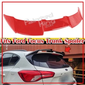 19-25 PAINT COLOR Fits Ford Focus MK4 4TH Hatchback C519 Rear Roof Trunk Spoiler - Foto 1 di 5