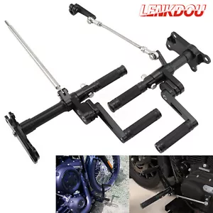 Forward Controls Pegs Lever Linkages Kit For Harley Sportster 883 1200 1986-2003 - Foto 1 di 10