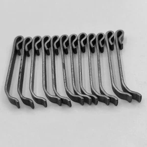 12 Pieces Tool Box Clips Jig Set 1 5/8" for Tool Box Drawers Furniture Hardware - Picture 1 of 7