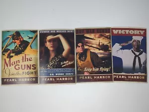Pearl Harbor Film Werbe Postkarten 4er Set - Bild 1 von 6