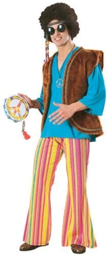 Woodstock Hippy de la década de 1970 Foto 1 de 1