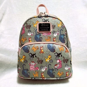 Loungefly Disney Cats Backpack Aristocats Cheshire Figaro Oliver Cosplay NEW - Picture 1 of 8