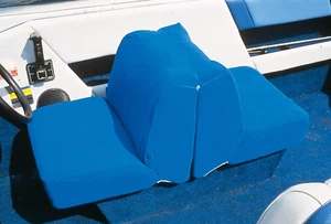 Products 11997 Boat Seat Cover (Back to Back Lounge Seat, Navy Blue, 18"H X 20"W - Picture 1 of 1