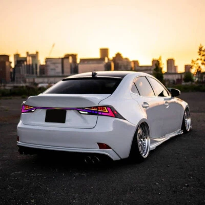 RGB LED Tail Light For Lexus IS250 300h 350 F 2013-2020 Rear Lamps Sequential - Image 1 of 4