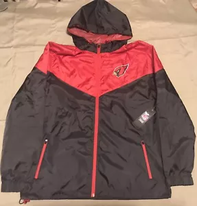 Rompevientos con capucha de equipo de la NFL NFL Arizona Cardinals QKM9713FAC talla grande - Imagen 1 de 9