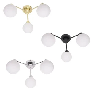 Lámpara de techo de 3 vías para sala de estar con bombillas LED - Imagen 1 de 26