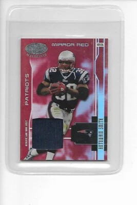 2003 Leaf Certified Materials Mirror Red Antowain Smith Jersey 011/250 - Image 1 of 2