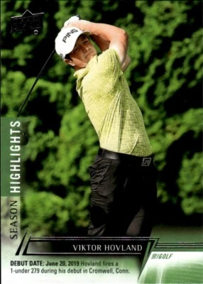 2024 Upper Deck Golf Viktor Hovland - Image 1 of 2