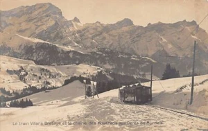 Suisse - Train Villars Bretaye (VD) Chaîne des Muverans - Dents de Morcles - Ed. - Bild 1 von 2