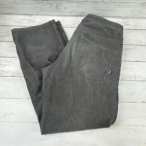 Vintage Patagonia Mens 32x29 Straight Leg Corduroy Chino Pants Gray Cotton - Picture 1 of 14