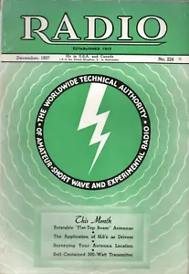 Radio Magazine 6 1930s issues Technical Ham Amateur Short Wave Experimental - Picture 1 of 7