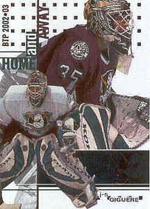 2002-03 Between the Pipes Hockey #121 Jean-Sebastien Giguere HA