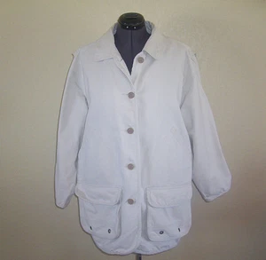 Herren Eddie Bauer ungefüttert hellbraun Chino Baumwolle Jacke Medium - Bild 1 von 2