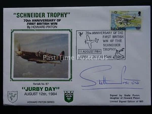 Isle of Man 70th ANNIVERSARY HOWARD PIXTON'S 1914 SCHNEIDER TROPHY Cover Ltd Ed. - Bild 1 von 2