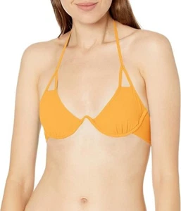 SEAFOLLY Bikini Schwimm Oberteil BH Gr. 4 gelb Buttercup NEU durchgehender Bügel - Bild 1 von 8