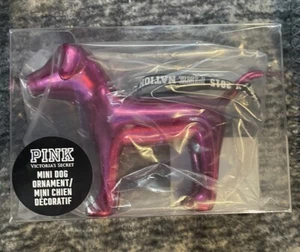 Victoria's Secret PINK Limited Edition PINK NATION 2015 Mini Dog Ornament Pink - Bild 1 von 2