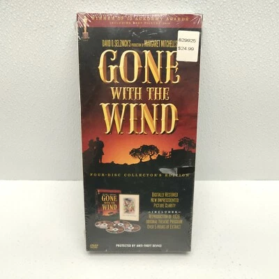 Gone With the Wind NEW / SEALED (DVD, 2004, 4-Disc, Collectors Edition) - Image 1 of 4
