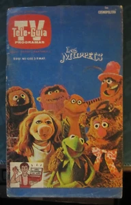 Tele Guia Regional TV Guide Mexico 1979 Muppets Kermit Miss Piggy Fozzy Bear - Picture 1 of 1