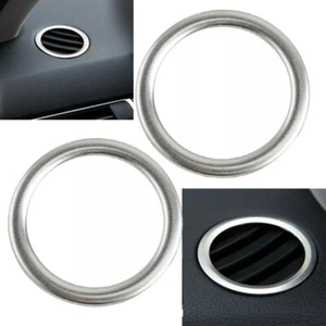 2Pcs Car Dashboard Air Vent Outlet Cover Ring Trim For Mercedes For Benz GLK ML - Picture 1 of 8