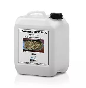 Kräuterschnäpsle Schnaps Spirituose 5 L Kanister Gastonomie Großmarkt - Bild 1 von 12
