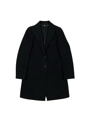 UNI QLO x JIL SANDER Coat Black Wool Womens Size M - Image 1 of 4