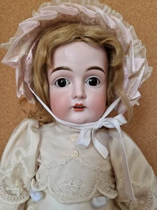 21" Antique Bisque Head No Mold Series Kestner Doll - Picture 1 of 18