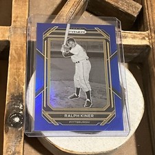 2023 Panini Prizm Baseball #286 Ralph Kiner Hobby Blue Prizm #'d /149