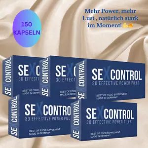 4+1 GRATIS SEXCONTROL SEXPILLEN, STARKE LUST & POTENZ KAPSELN MÄNNER,HOCHDOSIERT - Bild 1 von 20