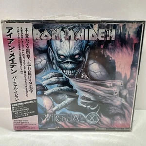 IRON MAIDEN Virtual XI”JAPAN ONLY”CD SEALED TOCP-50440~1 w/ OBI + BONUS CD 1998 - Picture 1 of 4