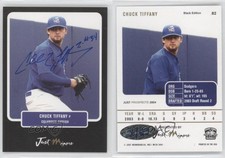 2004 Just Minors Just Prospects Black Auto /25 Chuck Tiffany #82 Auto