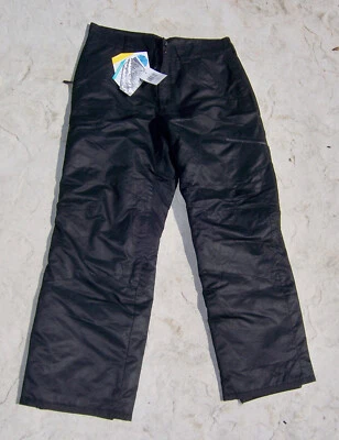 NWT Pulse Mens Large Ski Snowboarding Black Pants Snowpants Waterproof MSRP $179 - Image 1 of 4