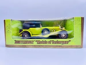 NIB New in Box Matchbox Models Yesteryear Y-16 1928 Mercedes SS Coupe England - Picture 1 of 5