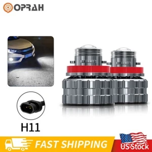 A+ Projector Lens Fog Light Lamp Headlight Bulbs H11 White 6500K LED Laser 2Pcs - Bild 1 von 18