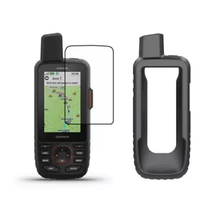 Silicone Protect Case Cover Skin for Handheld GPS Garmin GPSMAP 66i 67i - Picture 1 of 7