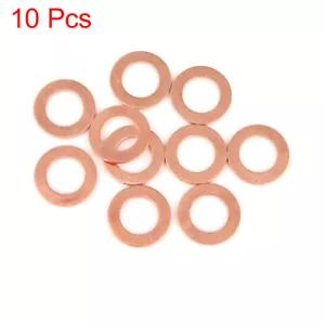 10pcs Copper Washer Flat Sealing Gasket Ring Spacer for Car 12 x 20 x 1.5mm - Zdjęcie 1 z 3