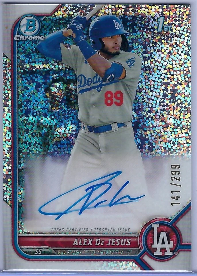 2022 Bowman Chrome and Draft refractor autographs - Image 1 of 1