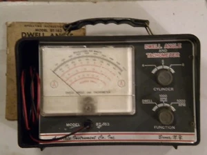 VINTAGE Accurate Instruments Co ángulo de morada y tacómetro modelo BT-163 y manual - Imagen 1 de 5