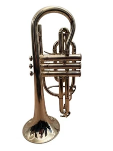 Yamaha YCR6335HS Bb Cornet - Silver Plated - Foto 1 di 8