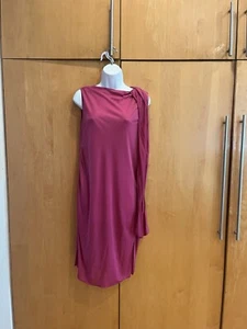 Bottega Veneta Silky Viscose Goddess Etuikleid - 40 - fuchsia pink  - Bild 1 von 12