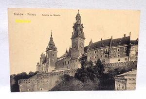 Uralt PK AK Polen Krakow Krakau Wawel Kathedrale Feldpost um 1917 Dachbodenfund - Bild 1 von 2