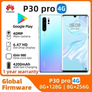 HUAWEI P30 PRO VOG-L04/L29 128GB 256GB 4G Android Unlocked Smartphone NEW Sealed - Picture 1 of 25