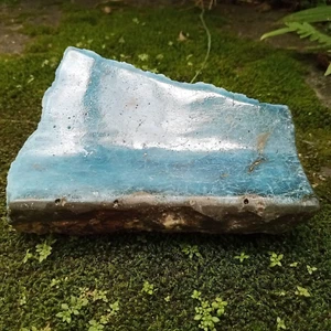 640gr New Discovery teilpoliert selten Dumortierit grob blau Mineral - Bild 1 von 8