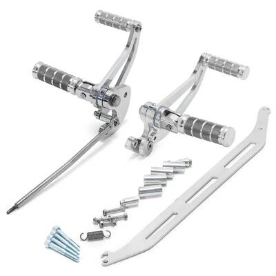 Controles delanteros estriberas para Yamaha V-Star 650 XVS650 Custom Classic 1999-2016 Foto 1 de 4