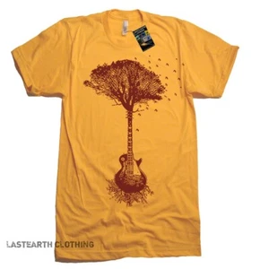 Guitar Tree T-Shirt - Mens XL - Guitarist Gifts for Him - Music Shirt - LAST ONE - Picture 1 of 2