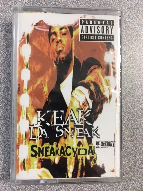 Keak Da Sneak ‎– Sneakacydal CS Cassette Tape (New/Sealed/Case Crack) 1999 - Image 1 of 2